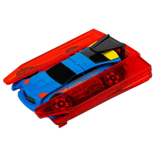 Carro Hot Wheels com Chave Lançador Azul - Fun Divirta-se