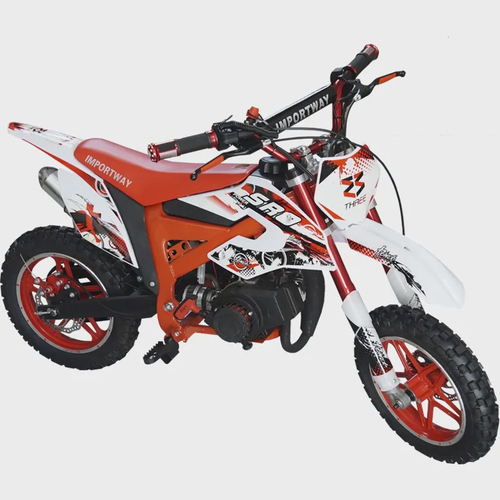 Mini Moto Infantil Gasolina 2 Tempos 49CC Cross Trilha Off Road