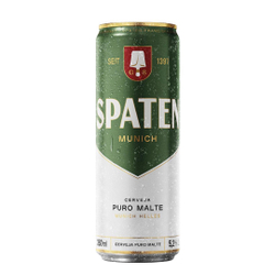 Cerveja Spaten Puro Malte Lata 350ml Menor preço em Cerveja Spaten Puro Malte Lata 350ml