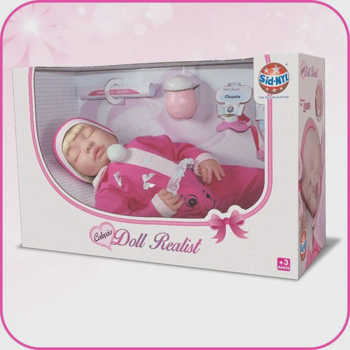 Boneca Mirela Doll Realist Sid-Nyl 1177 - freitasvarejo