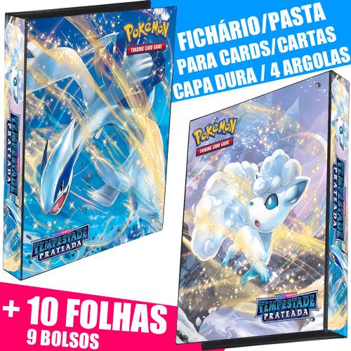 Folhas album cartinha pokemon