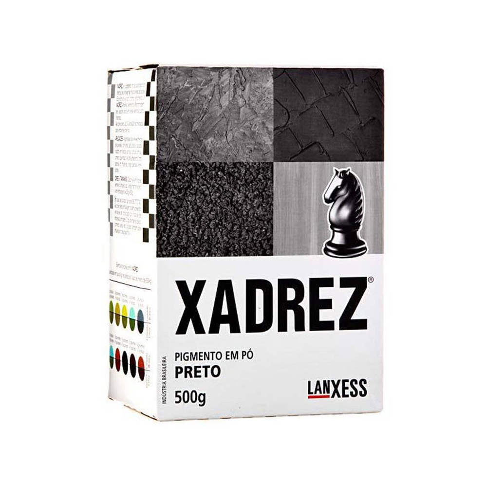 Tinta Xadrez Preto Pó 500G Globo