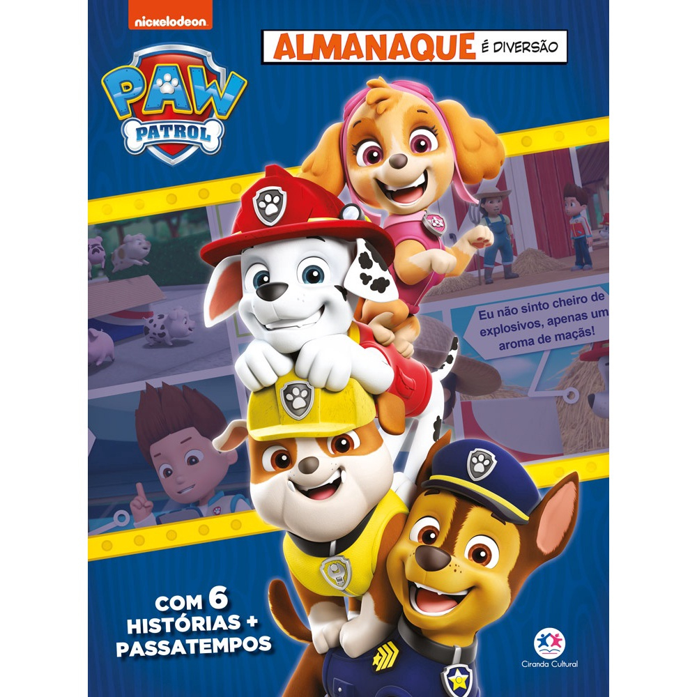 Patrulha canina - Livro de jogos em Promoção na Americanas