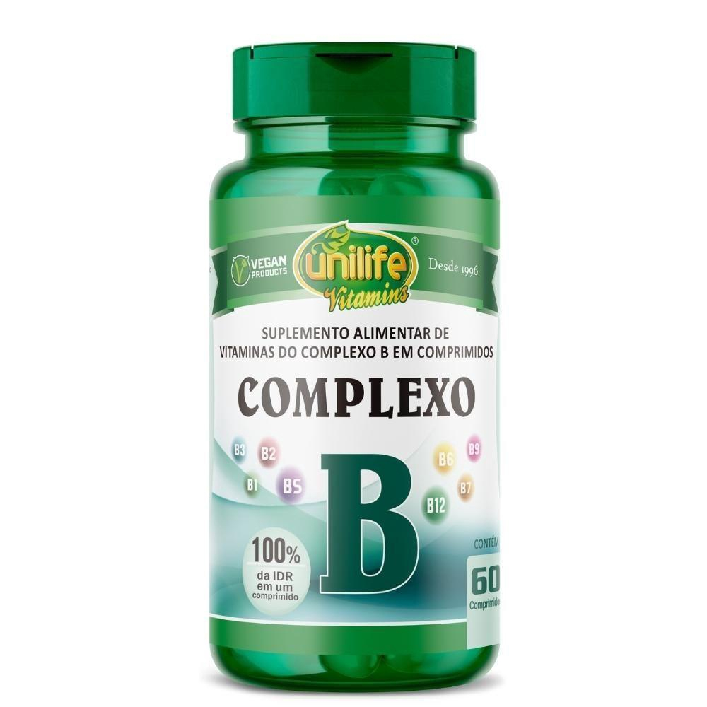 Complexo B 60 Comprimidos 500mg Unilife no Shoptime