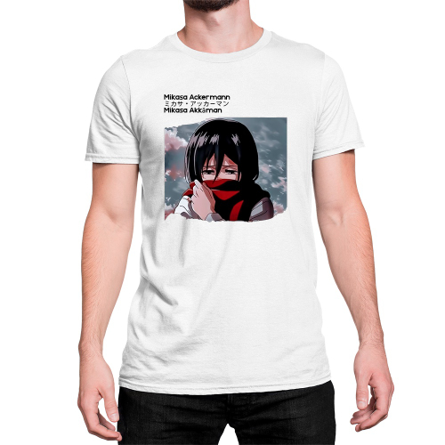 Camiseta Ataque aos Titãs Anime, Levi Ackerman