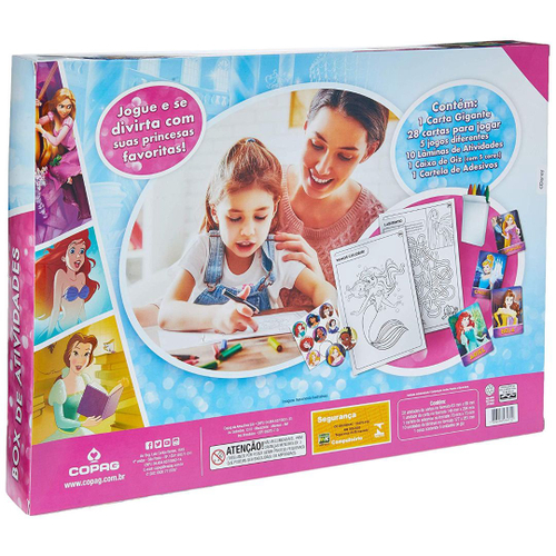 Jogo - Box de Atividades - Barbie - Copag - Babu Brinquedos