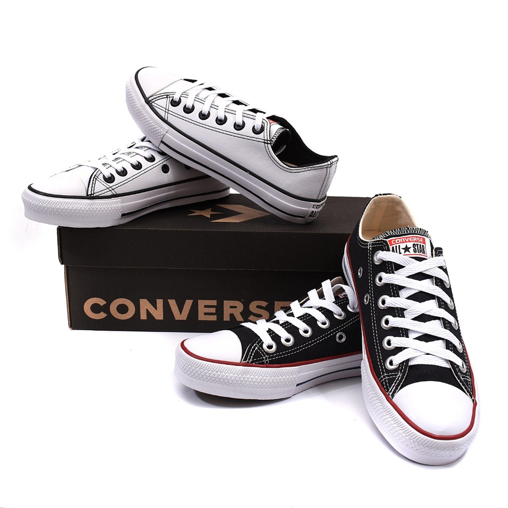 Tênis All Estrela Star Preto Chuck Taylor Classico Casual Lift Cano Baixo  em Promoção na Americanas