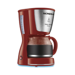 Cafeteira Elétrica Mondial Dolce Arome Vermelha Inox C-32-32