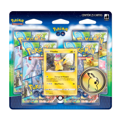 Jogo de Cartas Pokémon - Blister Quadruplo - Pokémon go - Pikachu - 25 Cartas - Copag Menor preço em Jogo de Cartas Pokémon - Blister Quadruplo - Pokémon go - Pikachu - 25 Cartas - Copag