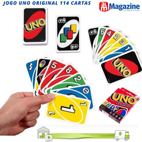 Jogo de Cartas uno Minimalista no Shoptime