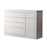 Cômoda Infantil Cléo 1 pt 5 gv Branco Fosco