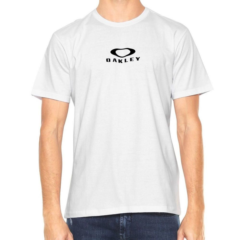 Camiseta oakley masculina O ellipse tee branca em Promoção na Americanas