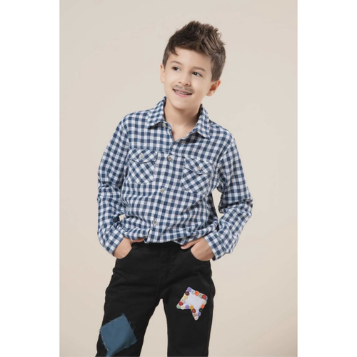 Camisa social hot sale infanto juvenil