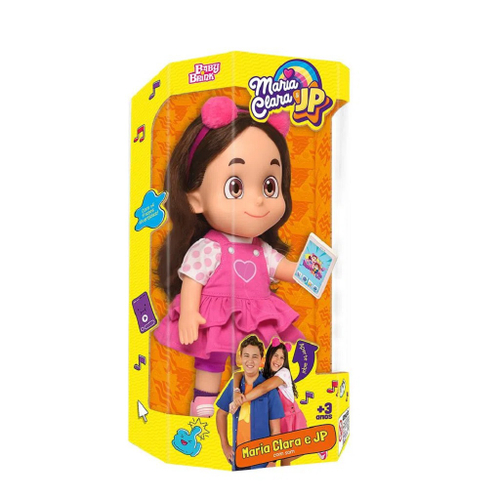 Boneca Mc Divertida r Maria Clara Original Baby Brink - 7 Artes  BrinQ Fantasias