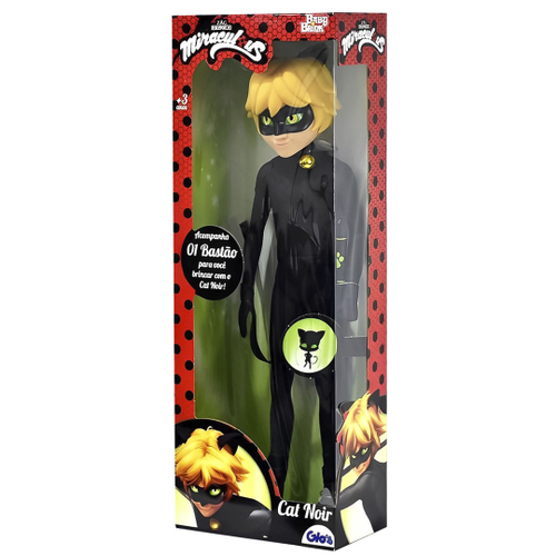 Cat Noir Boneco Miraculous Original, Brinquedo para Bebês Usado 90720191