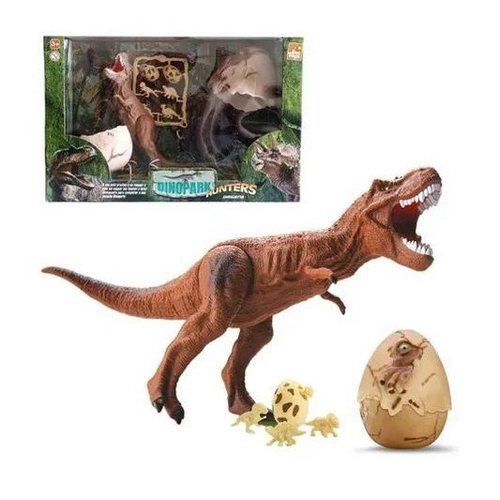 Brinquedo Dinossauro Dinopark Hunters T-Rex - Bee Toys - SETOR STORE