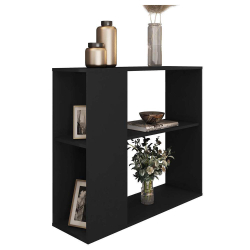 Aparador Buffet Decorativo 1 Prateleira Opala Preto Caemmun Menor preço em Aparador Buffet Decorativo 1 Prateleira Opala Preto Caemmun