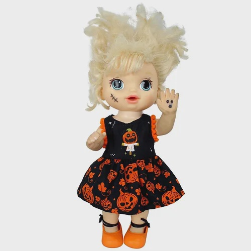 Kit roupa boneca baby alive - halloween fantasma - casinha 4 em Promoção na  Americanas