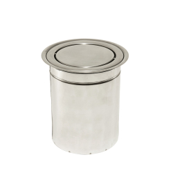 Lixeira Pia Cozinha Embutir Giratória Granito Inox 6 Litros é boa?