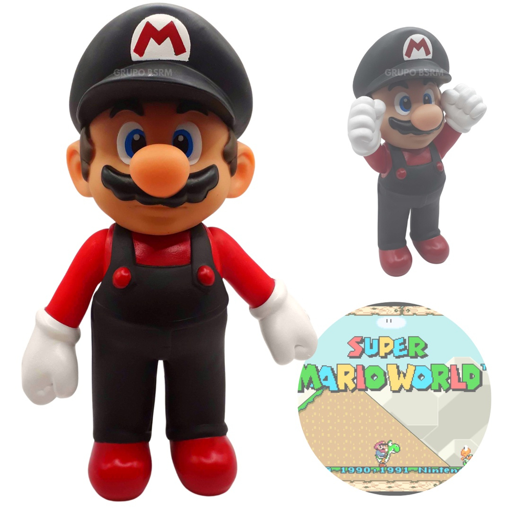 Boneco Personagem Super Mario Bros Articulavel Coleção Jogos