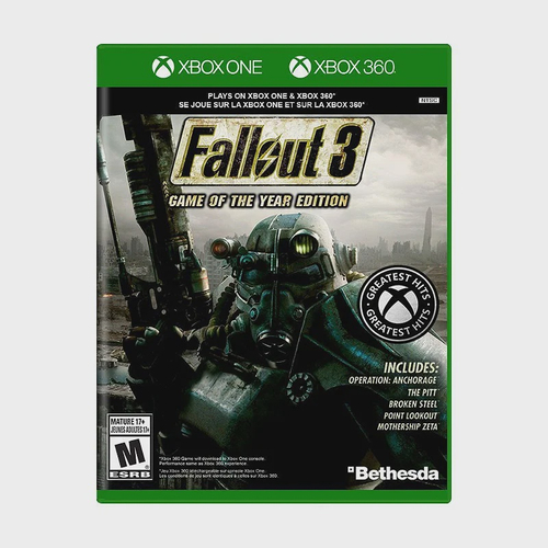 JOGO FALLOUT 3 G.O.T.Y. - XBOX 360/ONE