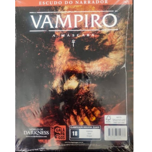 Vampiro A Mascara Edi. Deluxe Livro Do Mestre Galápagos Rpg