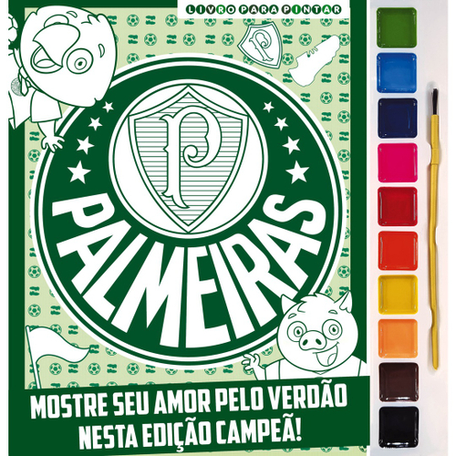 Desenho de Quadro com palmeiras para Colorir - Colorir.com