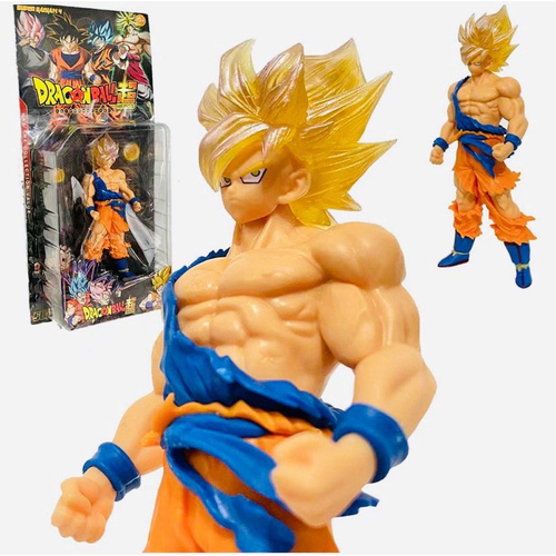 Bonecos Dragon Ball Z Goku Forma base Articulado