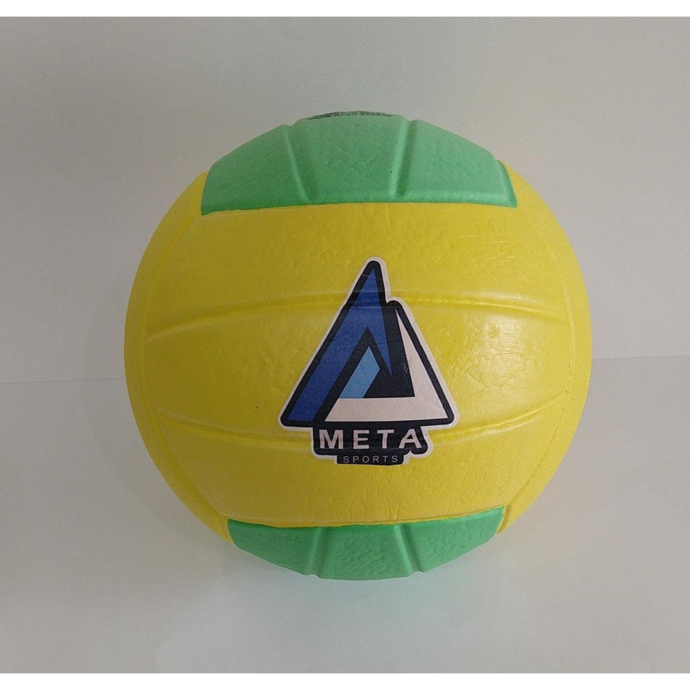 BOLA DE FUTEBOL EVA VERDE E AMARELA META SPORTS – Bazar News