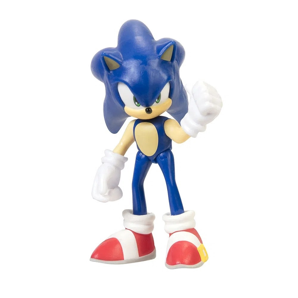 Brinquedo Boneco Sonic De 8cm Candide 3402 Amy Articulado