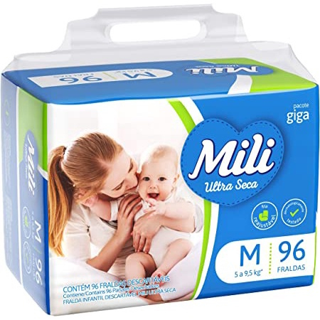 Fralda Mili Love Care Giga – Clube Baby Promoções para Mamães e Bebês