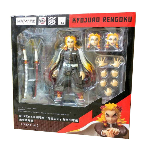 Demon Slayer Filme Infinito Trem Canecaen Train Rengoku Kyouku Gk Anime  Kimetsu No Yaiba Estatueta Modelo Brinquedos 20 cm