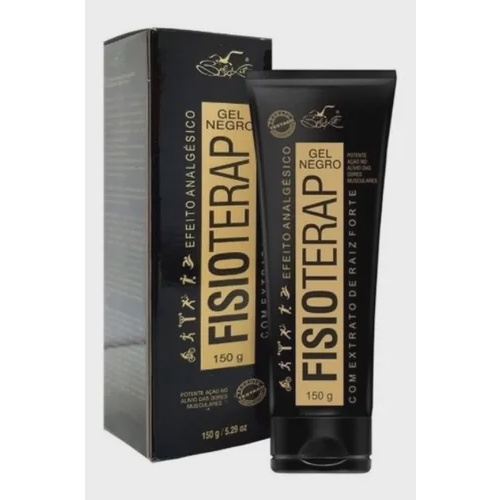 Gel Negro Massageador Fisioterap 150G Belkit No Shoptime