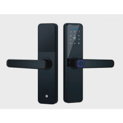 Fechadura Digital Com Biometria + Cartão Chave de Acesso e Código Senha - modelo K7 Menor preço em Fechadura Digital Com Biometria + Cartão Chave de Acesso e Código Senha - modelo K7
