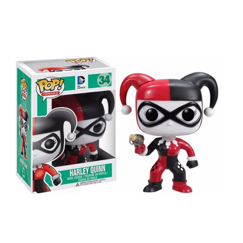 Boneco Funko Pop Heroes Aves De Rapina Arlequina 308 Oficial