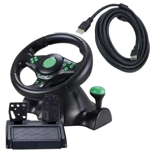 Volante Racing Joystick Para Ps2 Ps3 Câmbio G27 Logitech