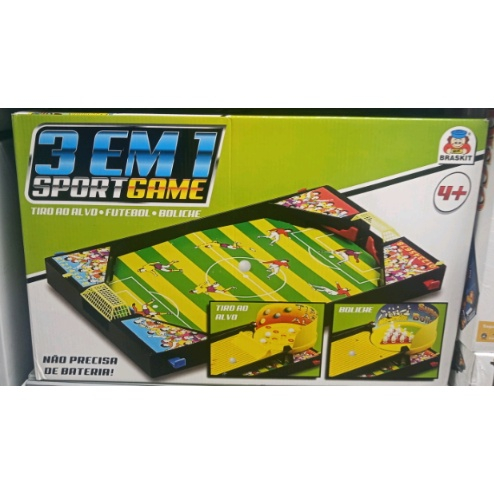 3 em 1 Sport Game – Braskit Brinquedos