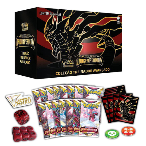 Cartas - Box Pokemon - Treinador Avancado - Miraidon Escarlate e