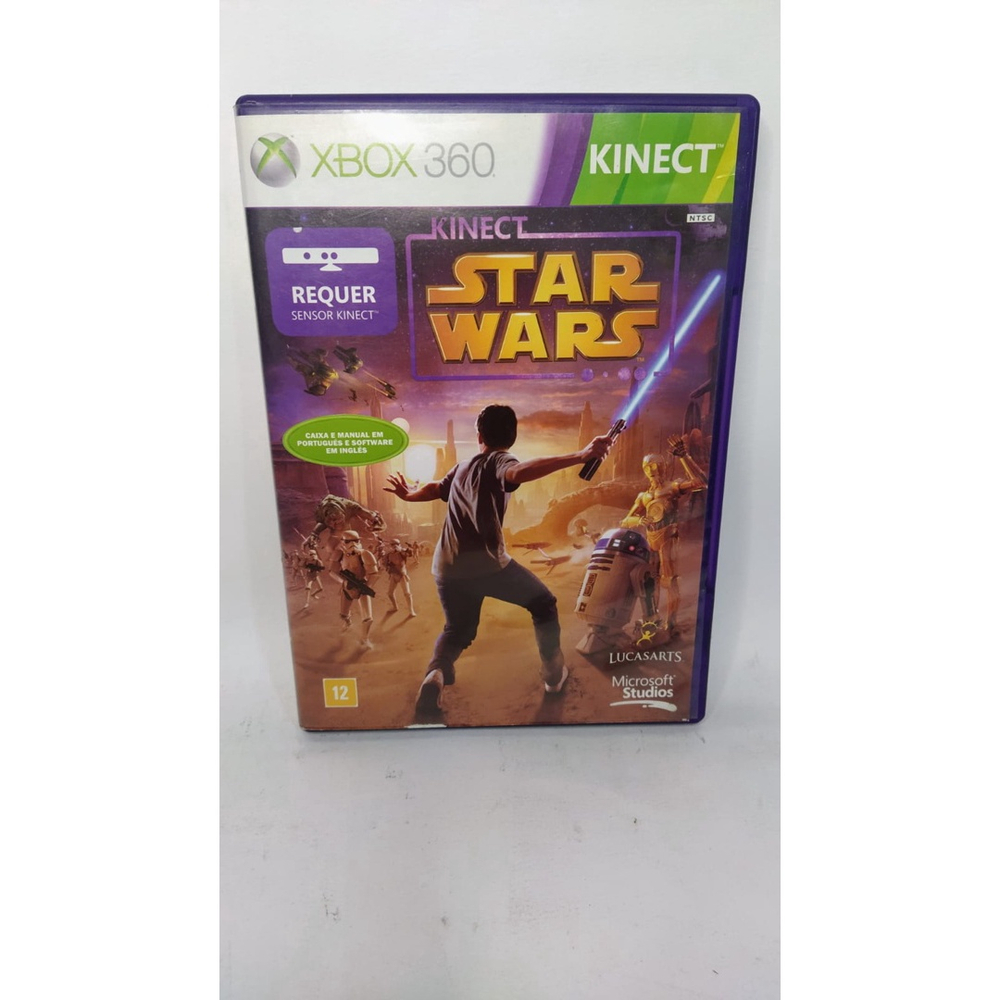 Jogo Kinect Star Wars - Xbox 360 - Mídia Física Original