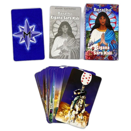 Baralho Cartas Ciganas Santa Sara -gratis Um Mini Baralho