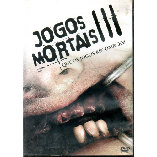 Jogos mortais 1 2 3 4 5 6 7 dvd original lacrado no Shoptime