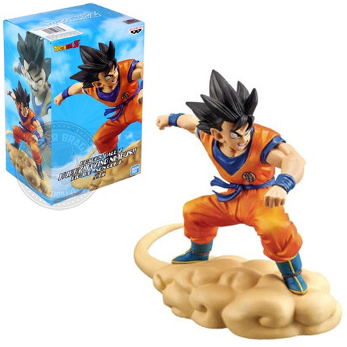 Boneco de Resina Goku Super Sayajin Desenho Dragon Ball