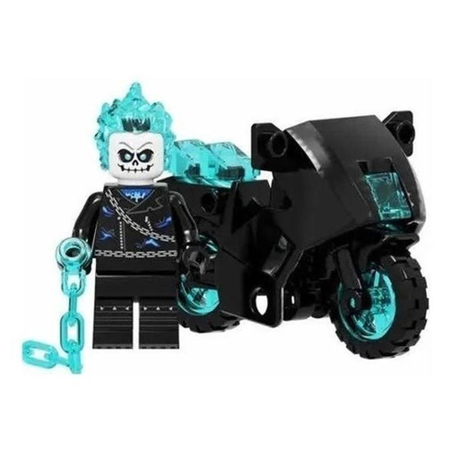 LEGO Robô Motoqueiro Fantasma e Moto Marvel