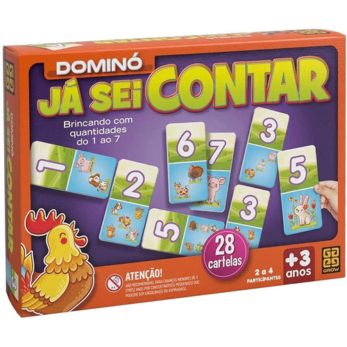 Jogo Dominó - Já Sei Contar