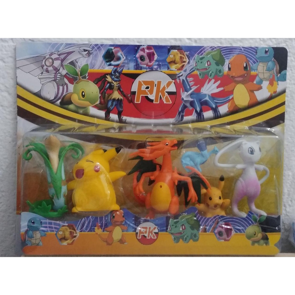 Kit Pokémon com 8 bonecos - Pokémon - dtc em Promoção na Americanas