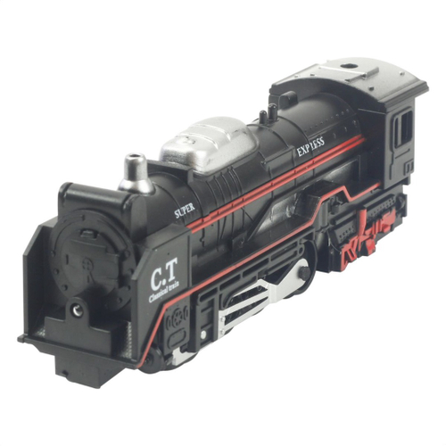 Trem Locomotiva Com Túnel Luz E Som 49 Peças 5,3m De Trilhos 8001 - Braskit  em Promoção na Americanas