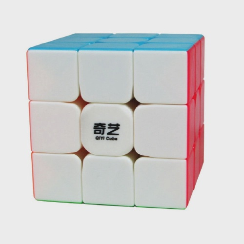 Cubo Mágico Profissional 3x3x3 qiyi Warrior W - original no Shoptime