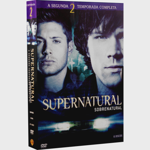 Box dvd Coleção Supernatural: 2ª Temporada (6 DVDs) no Shoptime