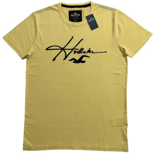 Camiseta Hollister California Amarela Original Submarino
