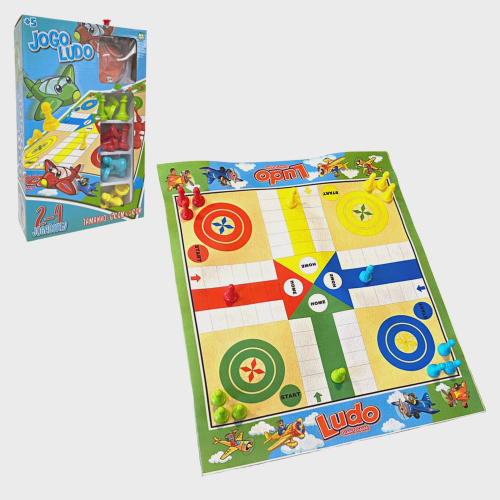 Ludo jogo de tabuleiro 1pc